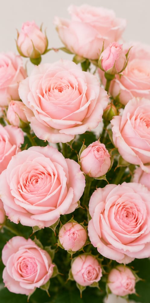 Spray rose — Blush pink