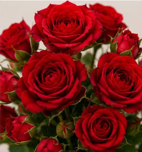 Spray rose — Red