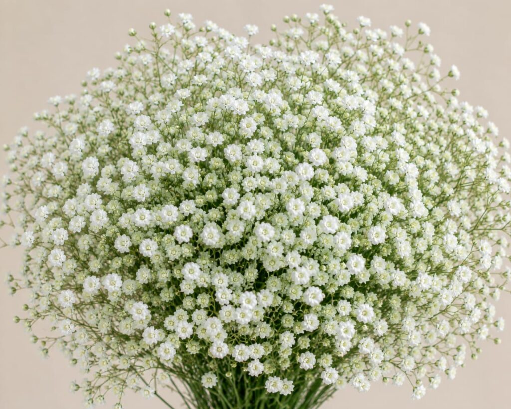 Gypsophila — Natural white
